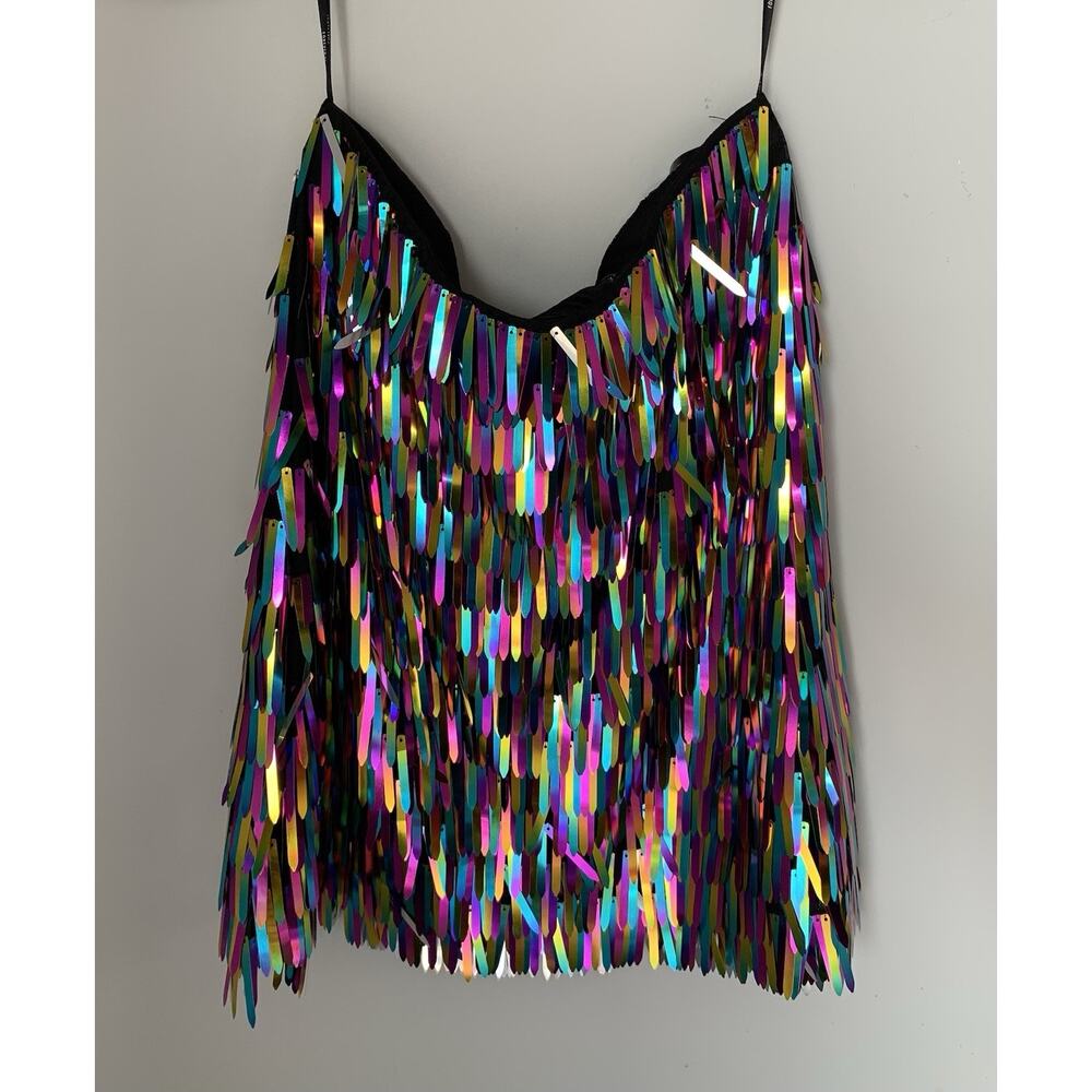 Forever 21 Sequin Mini Skirt Size Small